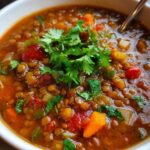 Vegetarian Lentil Soup - Wholefood Soulfood Kitchen