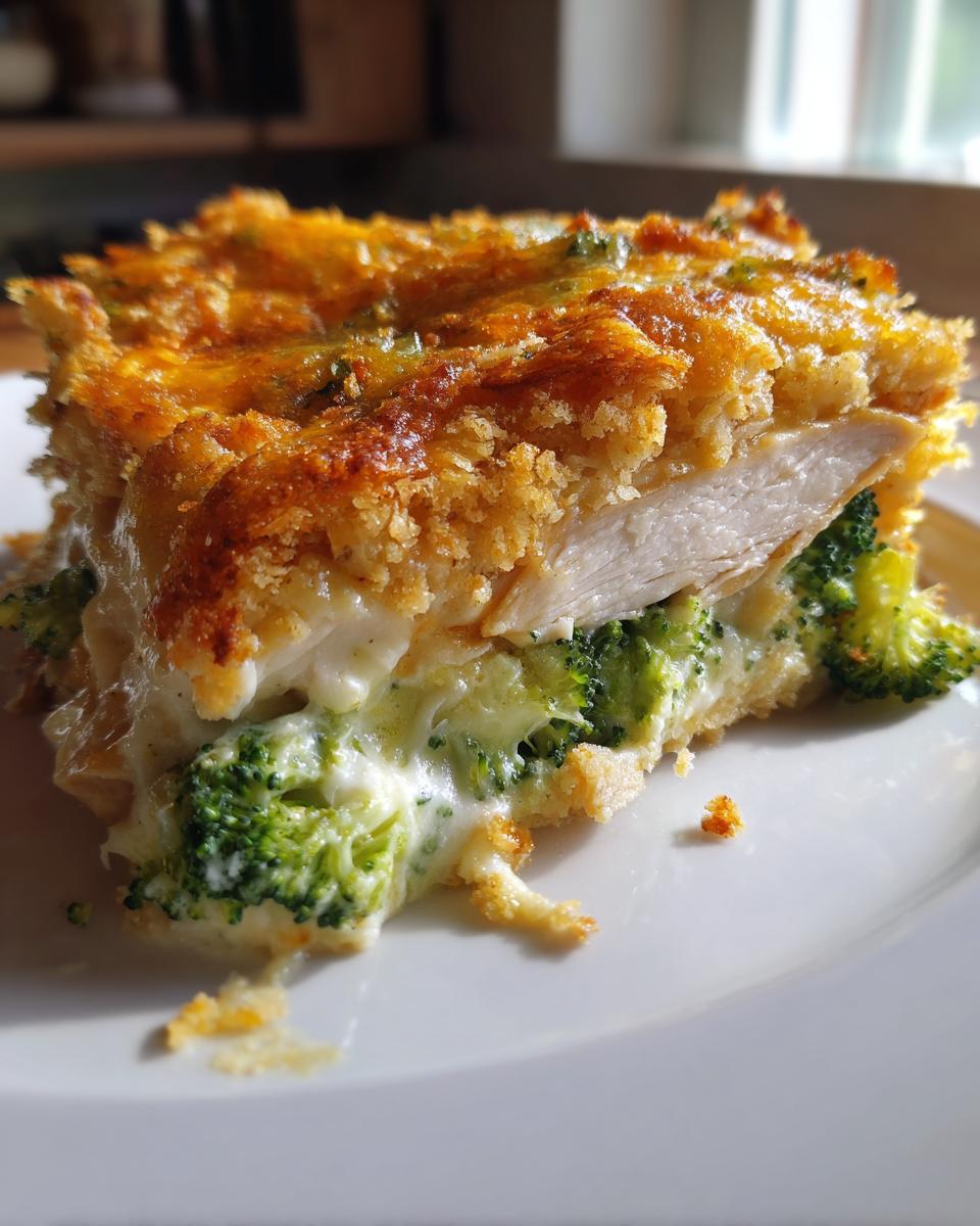 White Cheddar Broccoli Chicken Casserole - detail 2
