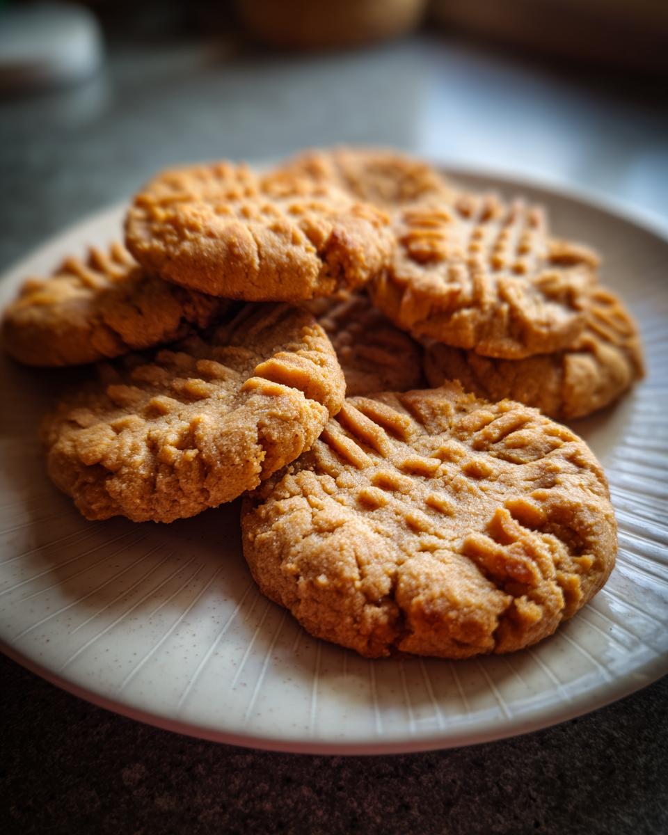 3-Ingredient Peanut Butter Cookies - detail 1