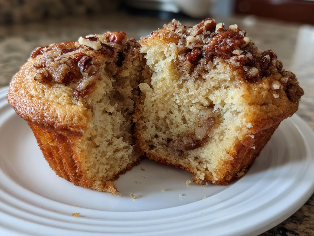 Autumn Maple Pecan Muffins - detail 2