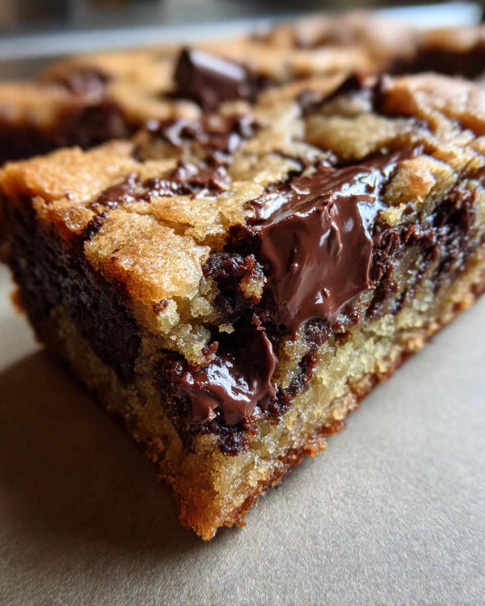 Brown Butter Chocolate Chunk Bars - detail 1