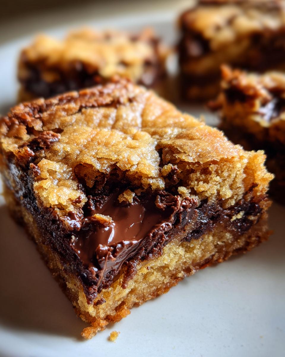 Brown Butter Chocolate Chunk Bars - detail 2