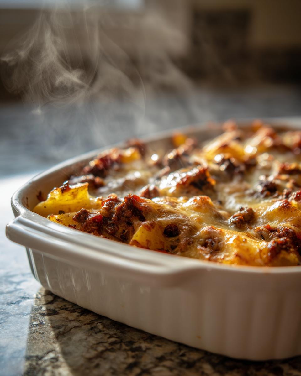 Cheesy Beef & Potato Bake - detail 1