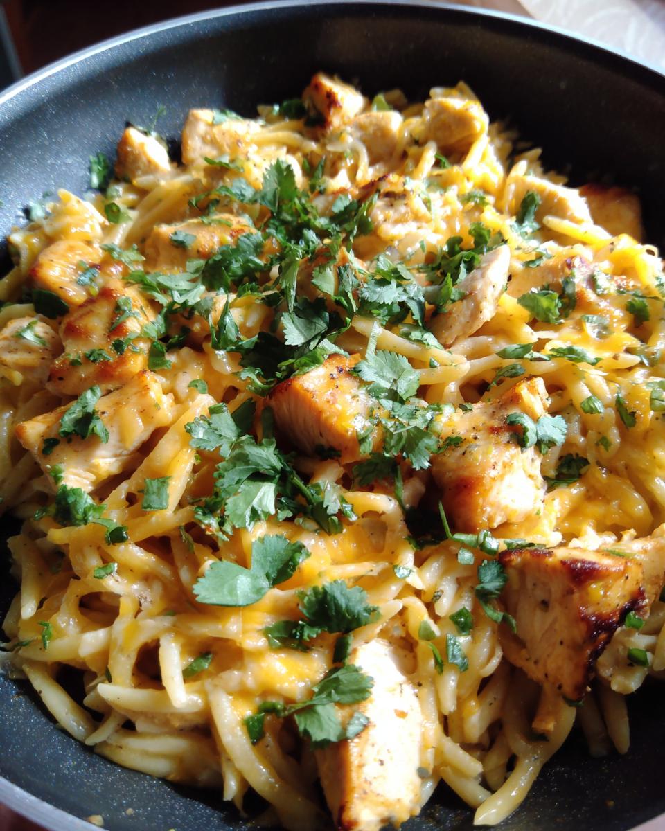 Cheesy Chicken Pasta Skillet - detail 1