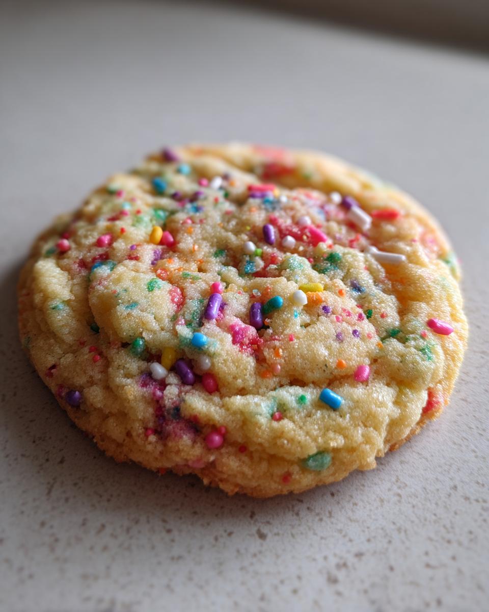 Chewy Funfetti Sprinkle Cookies - detail 1