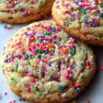 Chewy Funfetti Sprinkle Cookies