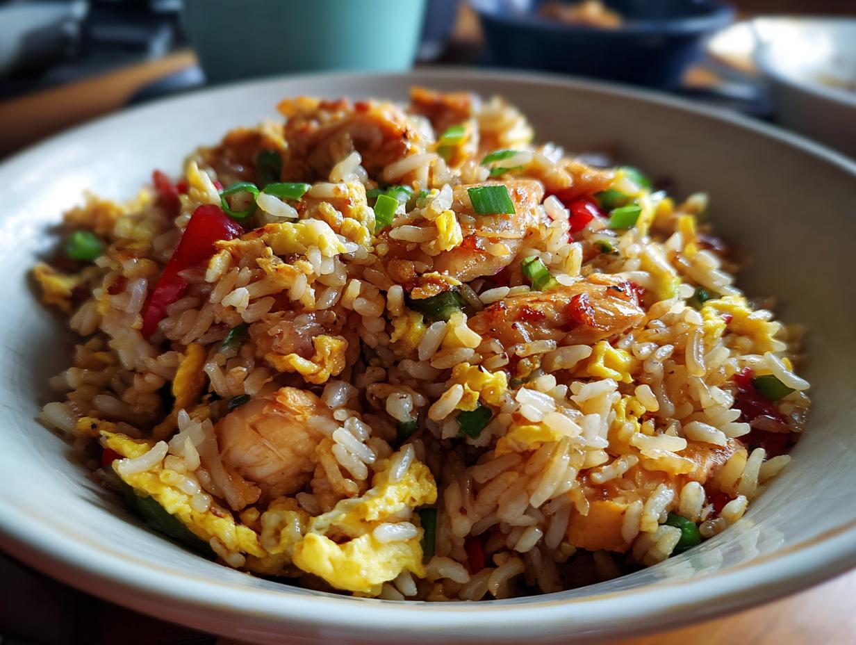 Chicken Fried Rice (Quick Family Version) - detail 2