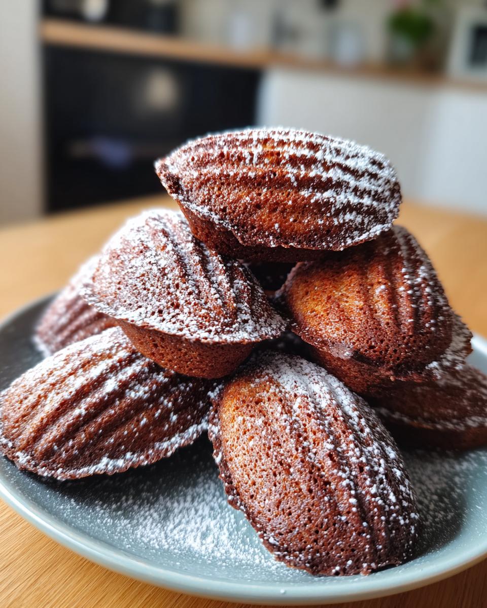 Chocolate Madeleines - detail 1
