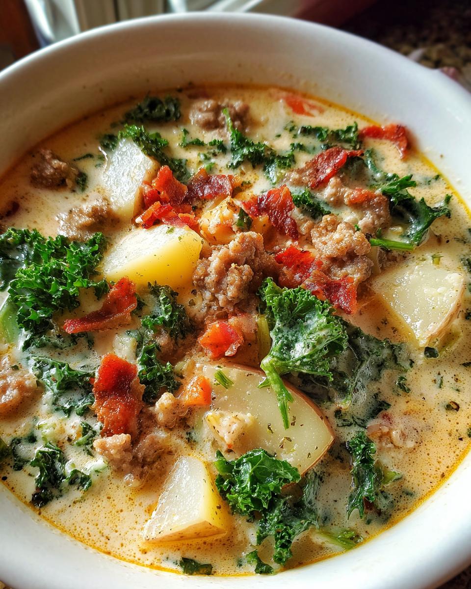 Copycat Olive Garden Zuppa Toscana Soup Recipe - detail 1
