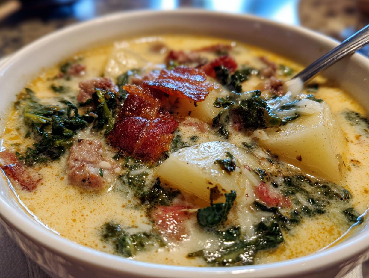 Copycat Olive Garden Zuppa Toscana Soup Recipe - detail 2