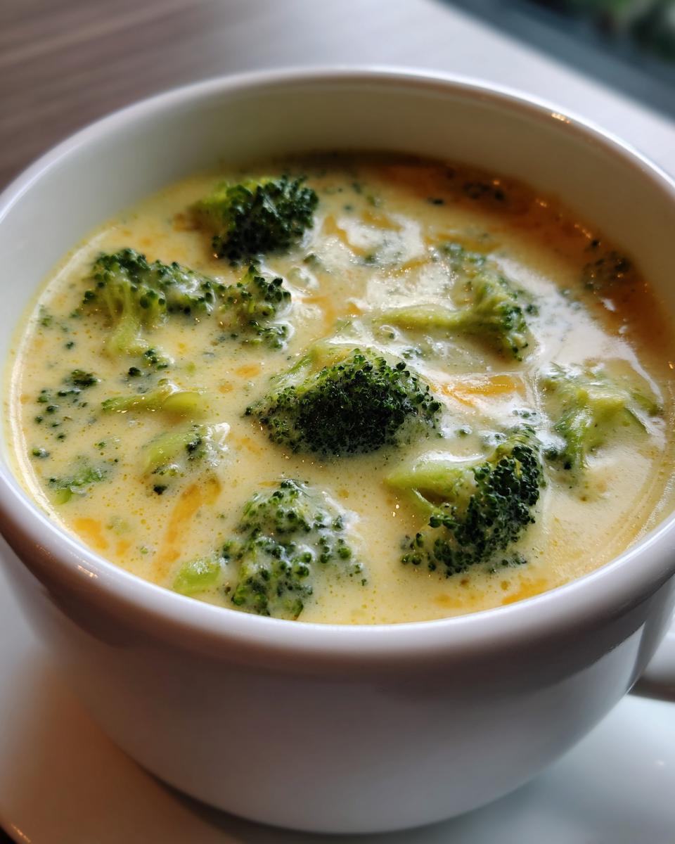Copycat Panera Broccoli Cheddar Soup - detail 1