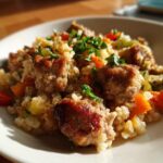 Country-Style Sausage & Rice Dinner