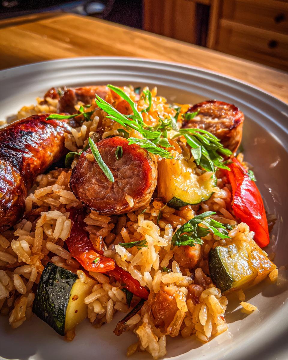 Country-Style Sausage & Rice Dinner - detail 2