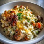 Cozy Baked Chicken & Rice Casserole (One Pan Family Dinner)