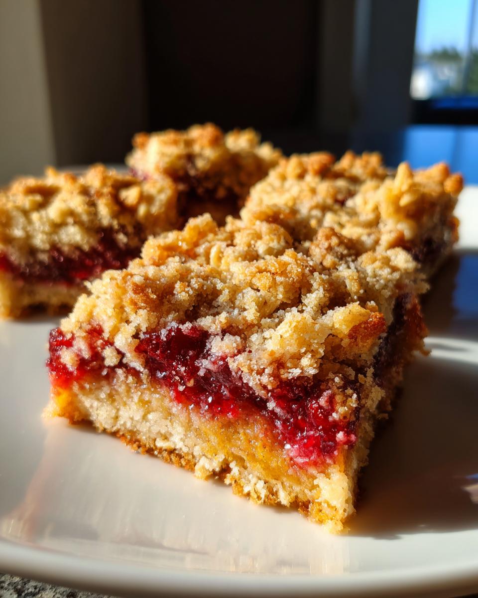 Cranberry Orange Fall Bars - detail 2