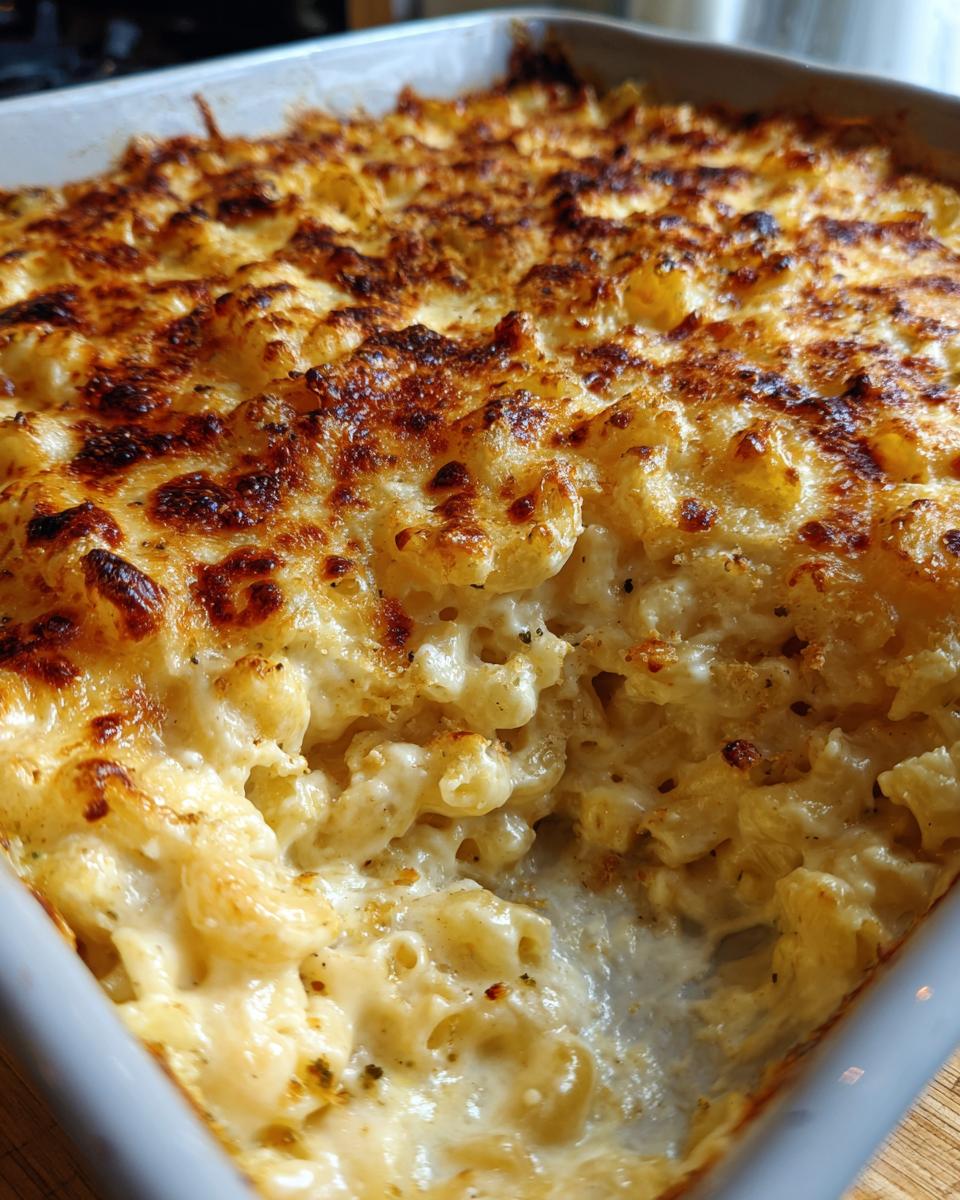 Creamy Baked Mac and Cheese Family Style - detail 1