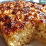 Creamy Baked Mac and Cheese Family Style