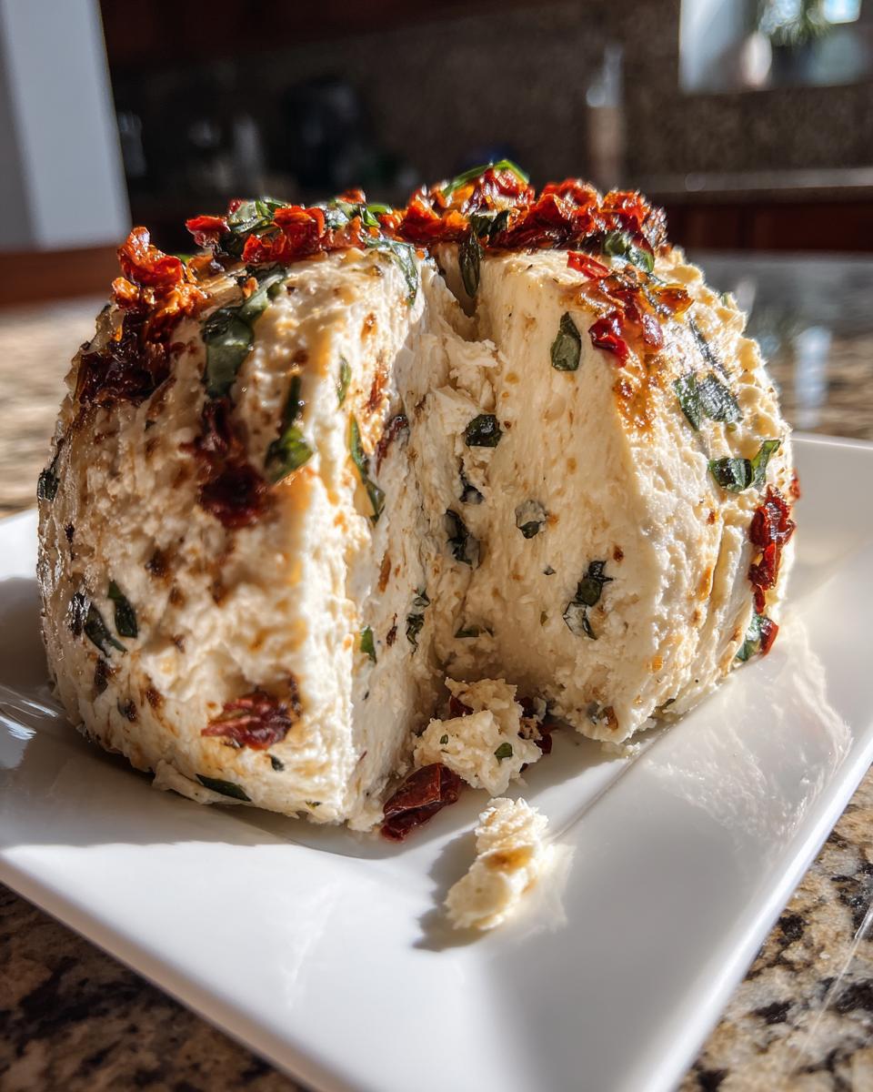 Creamy Bruschetta Cheese Ball - detail 2