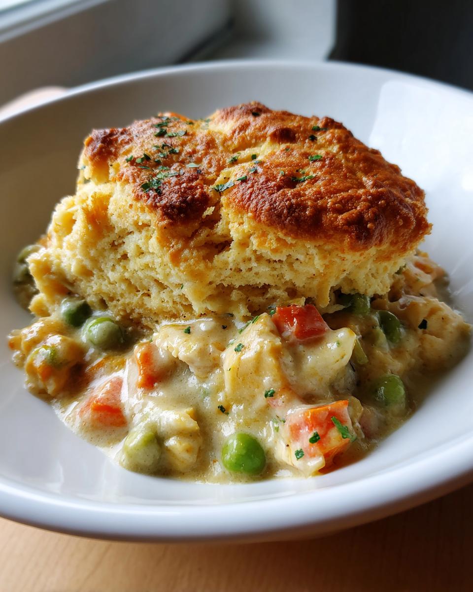 Creamy Chicken Pot Pie Casserole (No Pie Crust) - detail 2