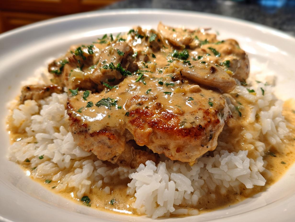 Creamy Garlic Chicken & Rice: Easy Dinner and Healthy Weeknight Meal - detail 2