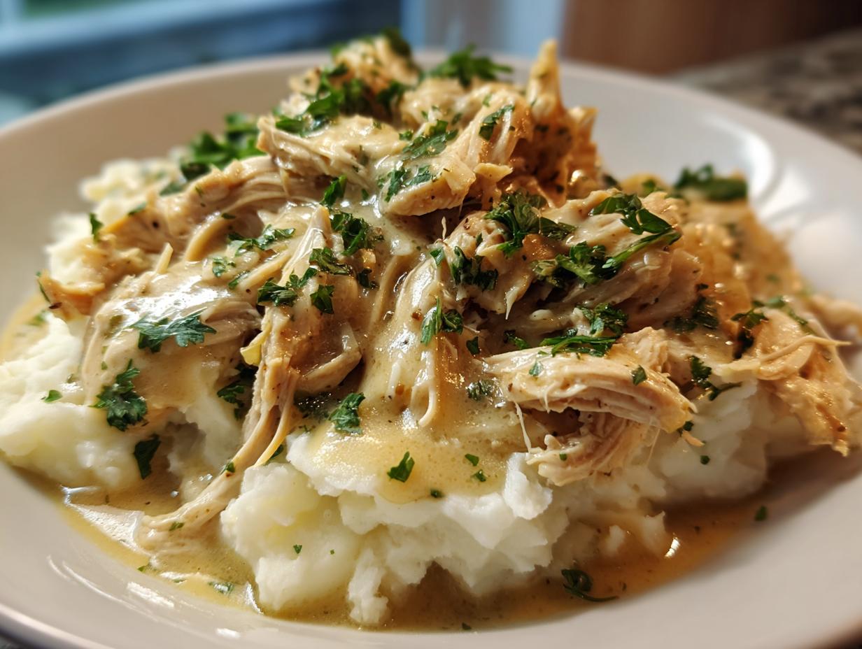 Crockpot Chicken & Gravy Dinner - detail 2