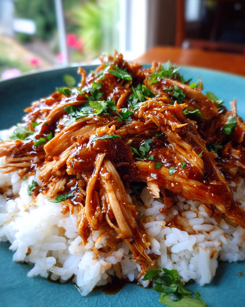 Dump and Go Crockpot Teriyaki Chicken - detail 1