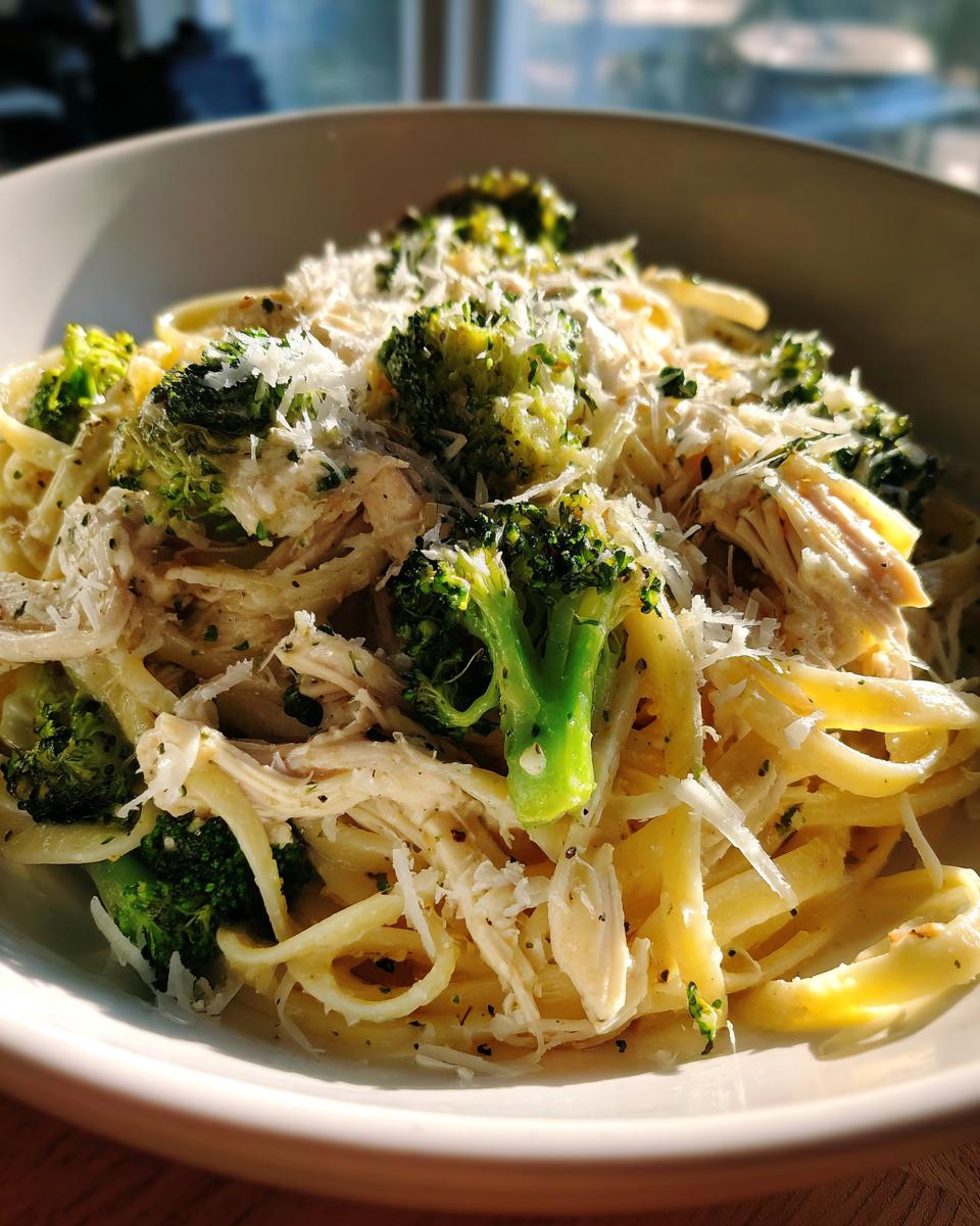 Easy Garlic Parmesan Chicken Pasta Recipe for a Healthy Dinner - detail 1