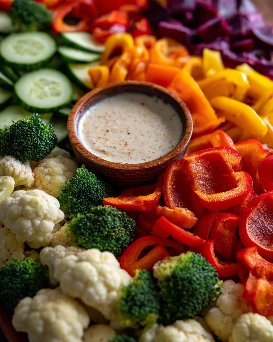 Fall Party Veggie & Hot Honey Dip Platter - detail 1