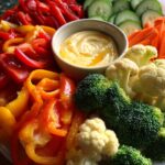 Fall Party Veggie & Hot Honey Dip Platter