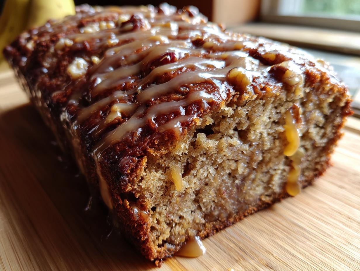 Fall Spice Loaf with Maple Glaze - detail 2