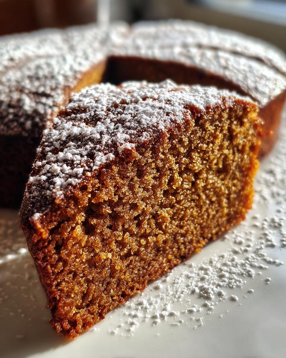Gingerbread Snack Cake (All-Season Friendly) - detail 2