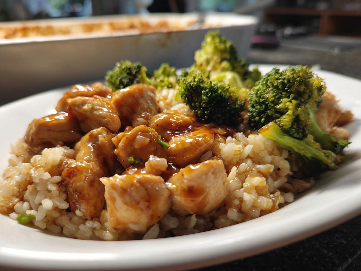 Honey Garlic Chicken Casserole - detail 1