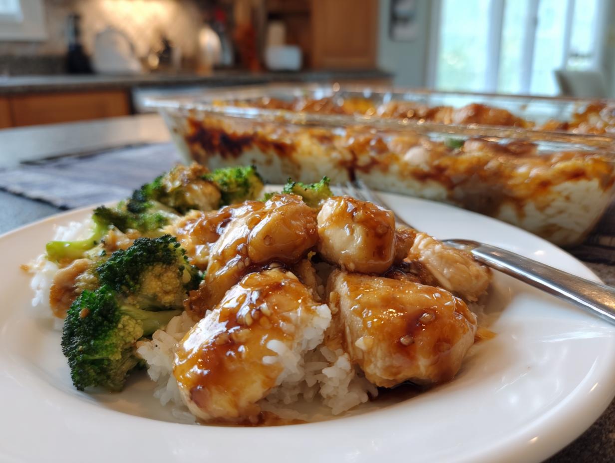 Honey Garlic Chicken Casserole - detail 2