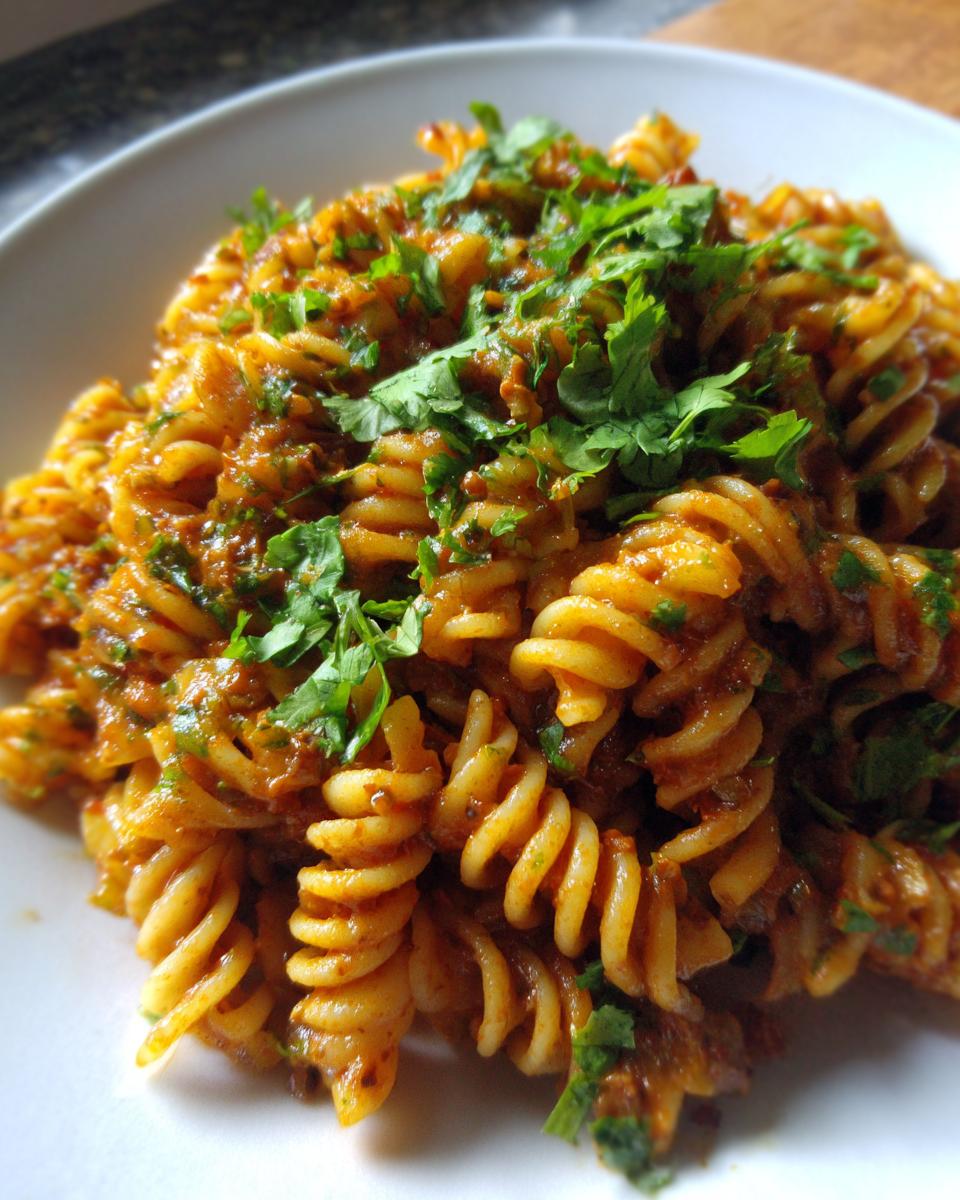Indian-Style Masala Pasta - detail 1