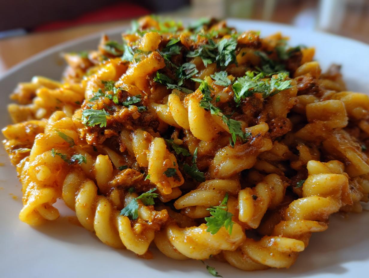Indian-Style Masala Pasta - detail 2