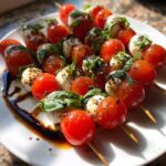 Mini Caprese Skewers (Italian Small Bites)