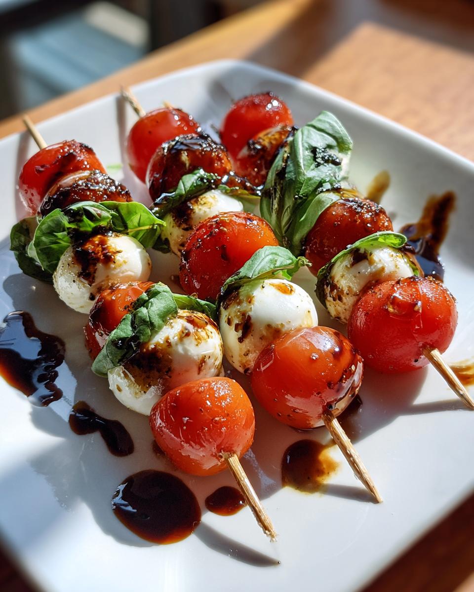Mini Caprese Skewers (Italian Small Bites) - detail 2