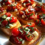 No-Bake Tomato Basil Bruschetta Cups