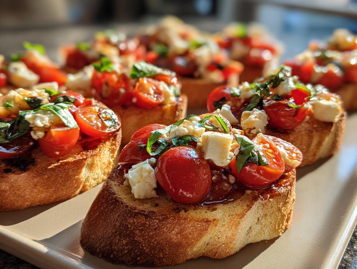 No-Bake Tomato Basil Bruschetta Cups - detail 2