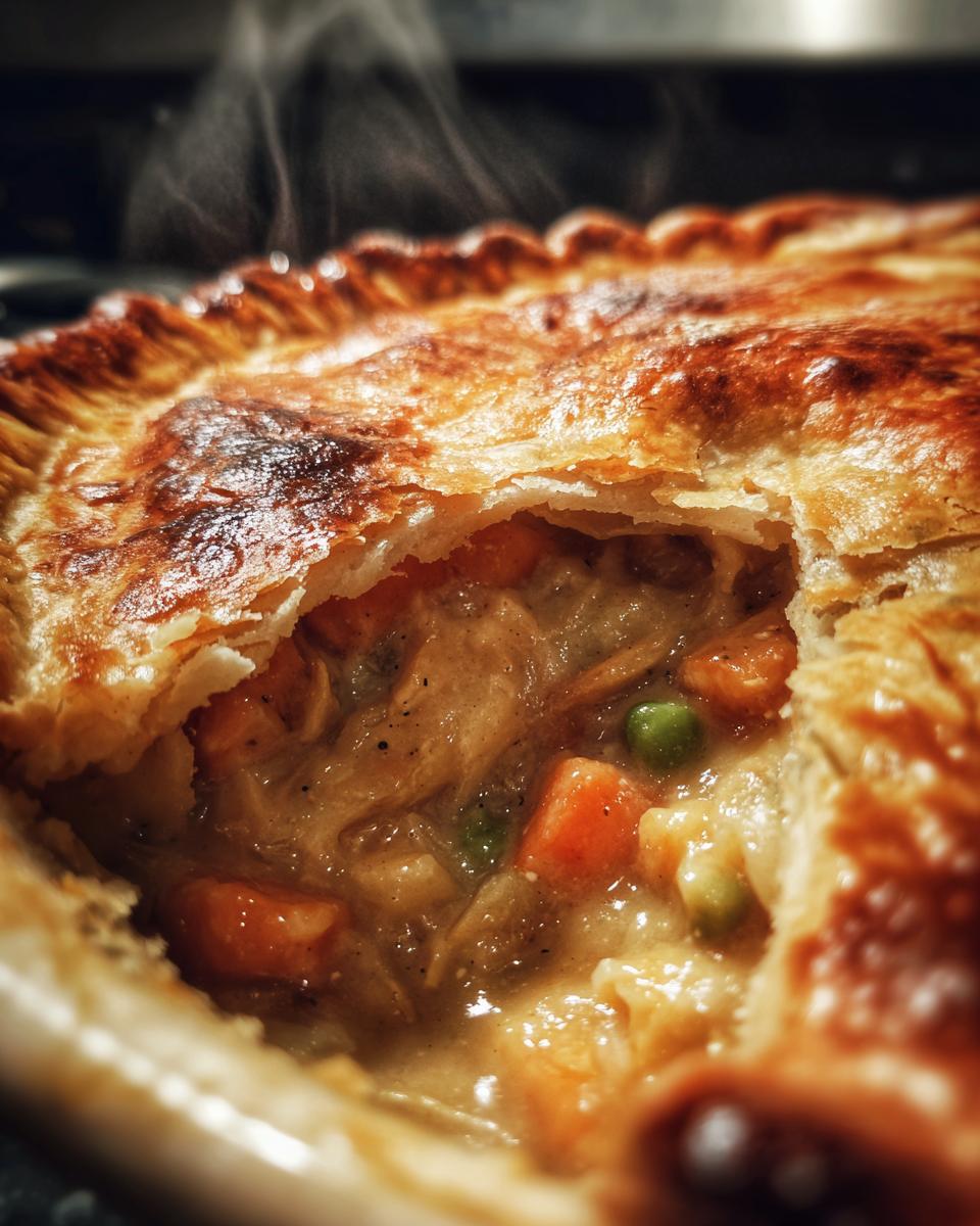 Old-Fashioned Chicken Pot Pie from Scratch - detail 2