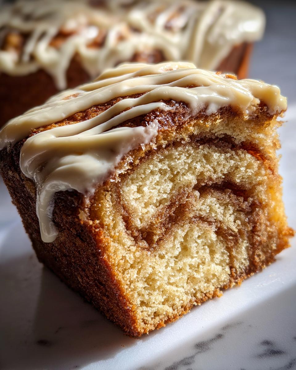 Old-Fashioned Cinnamon Roll Cake - detail 1