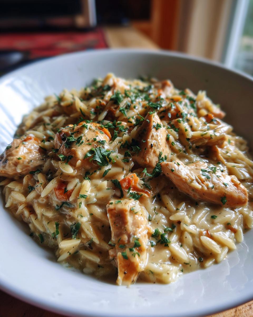 One-Pan Creamy Chicken Orzo - detail 1