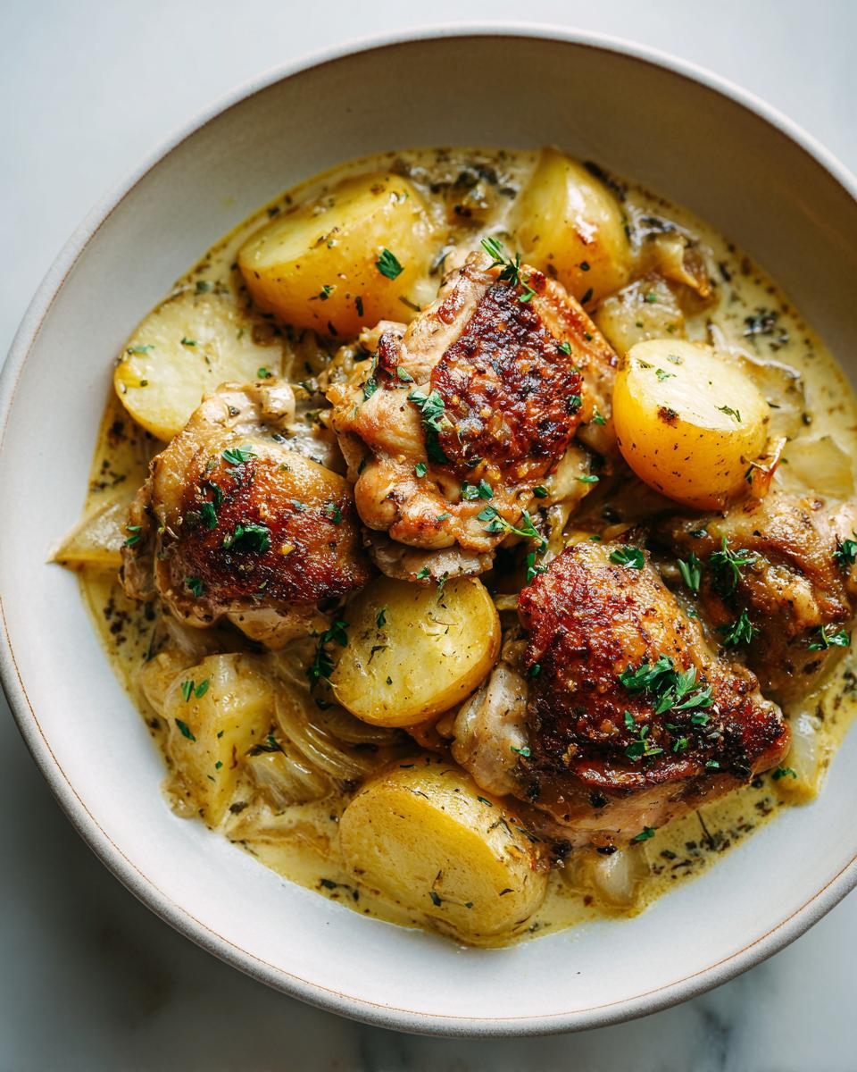 One-Pot Creamy Chicken & Potatoes (Cozy Weeknight Meal) - detail 1