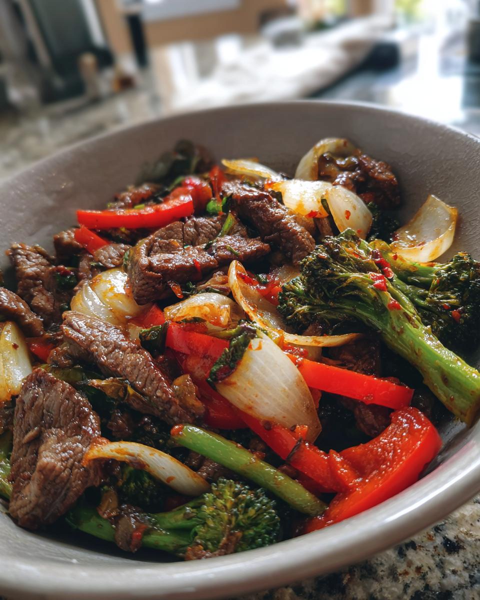 Quick Beef & Veggie Stir Fry - detail 1