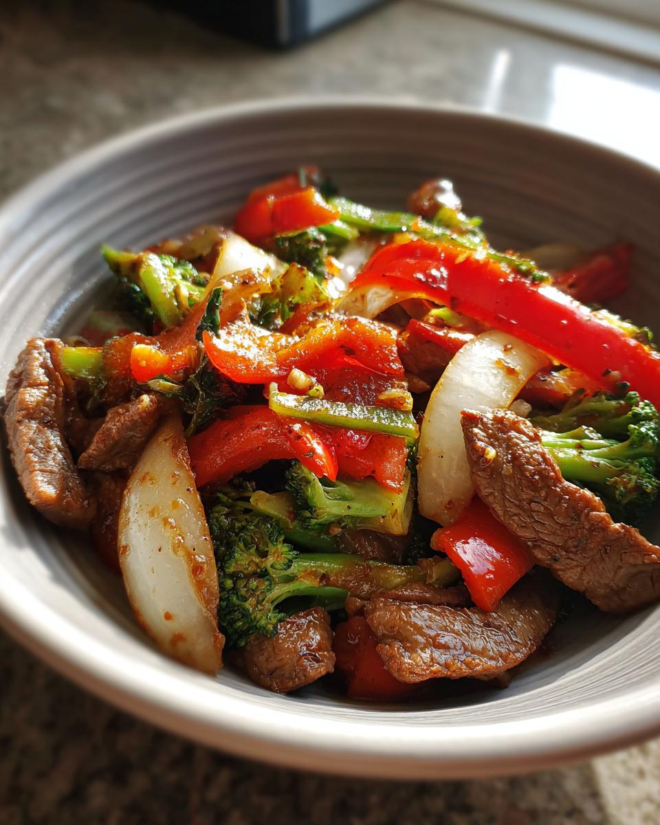 Quick Beef & Veggie Stir Fry - detail 2