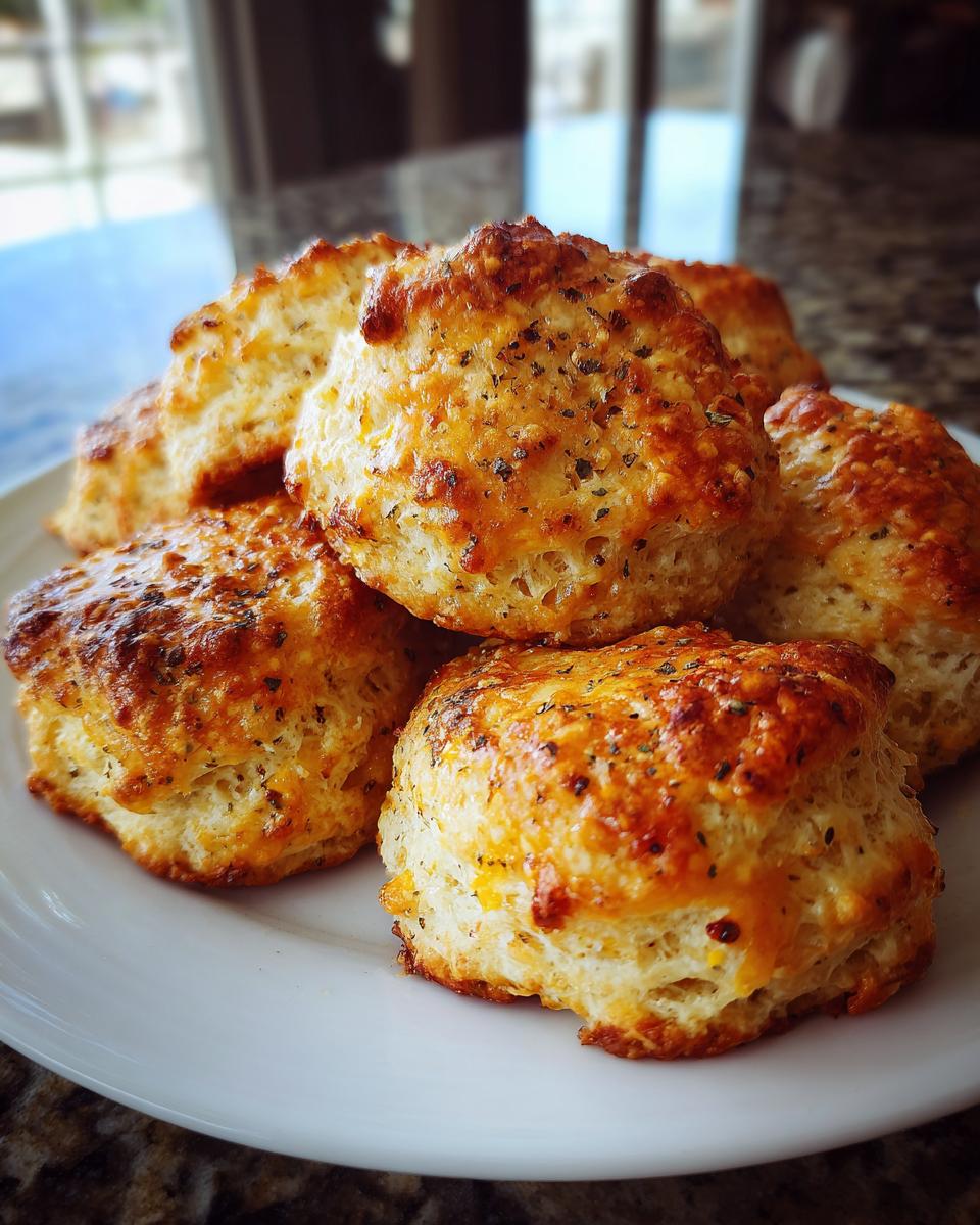 Quick Garlic Cheese Biscuits - detail 1