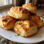 Quick Garlic Cheese Biscuits