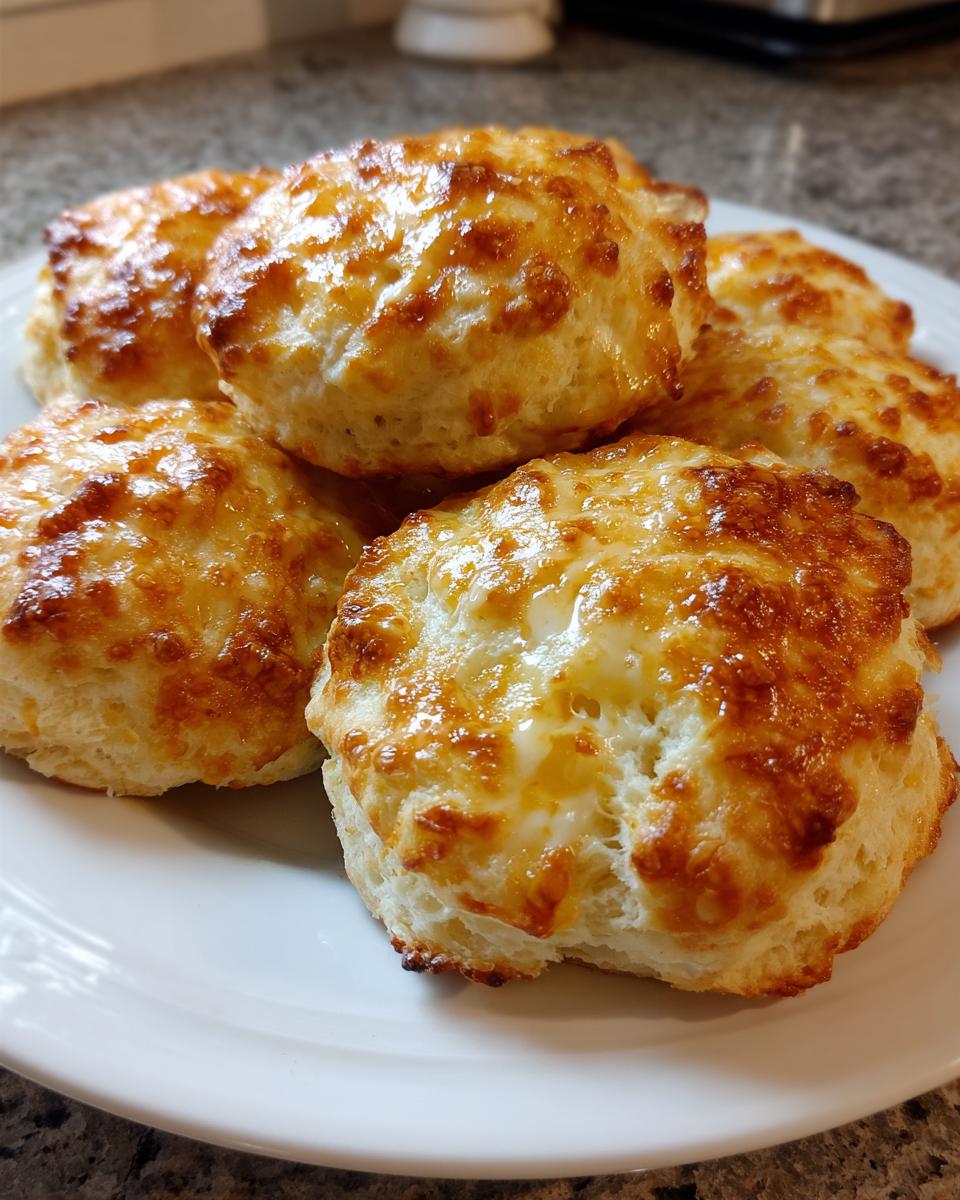 Quick Garlic Cheese Biscuits - detail 2