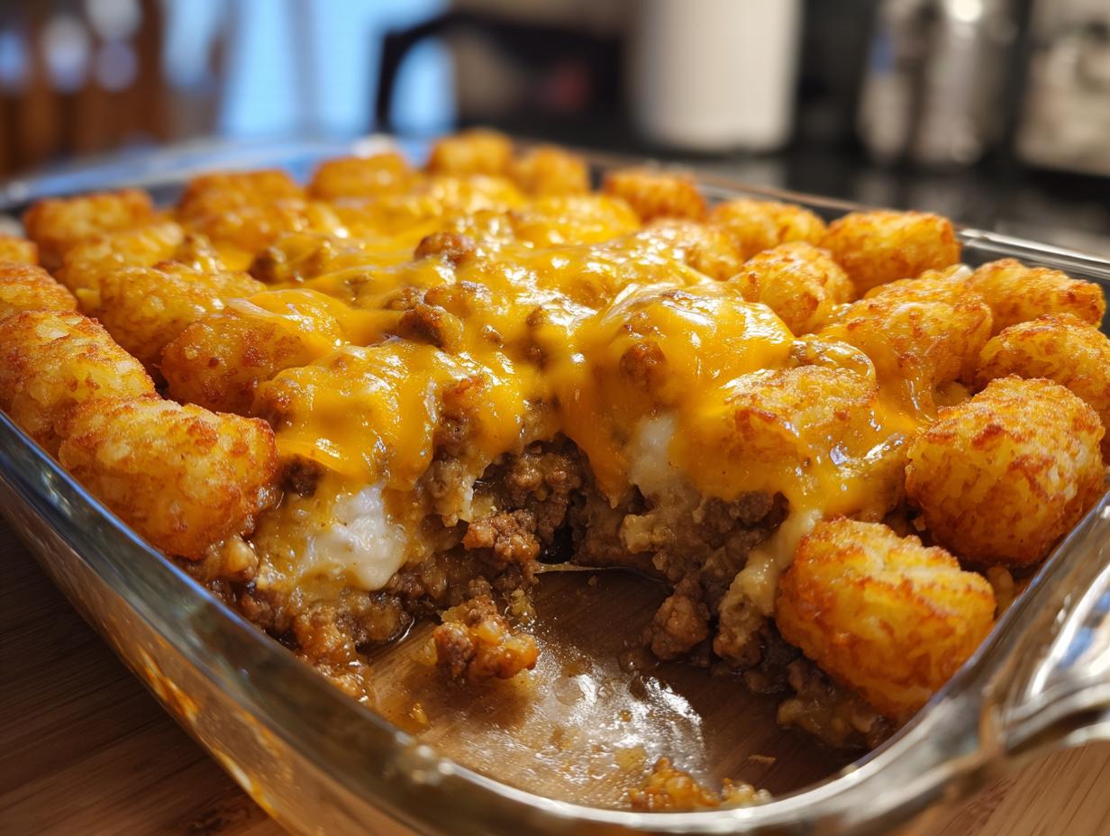 Simple & Delicious Tater Tot Casserole - detail 2