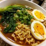 Simple Soy-Garlic Ramen with Egg